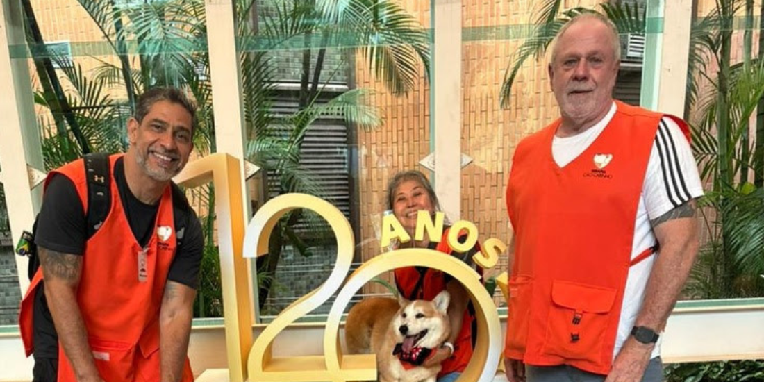 Pets que cuidam: Hospital Santa Catarina firma parceria para visitas terapêuticas com cães