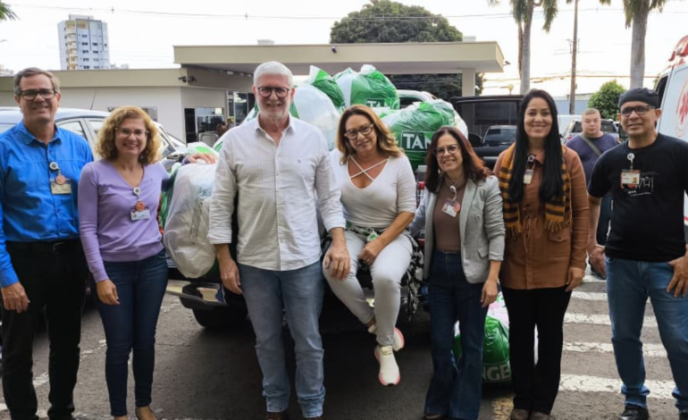 Santa Casa de Marília recebe doação de 360 cobertores para reforçar conforto térmico de pacientes