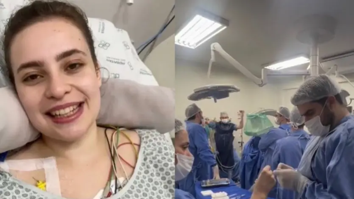 Jovem atingida por galho de árvore na Praça Osório em Curtiba recebe aplicação de polilaminina