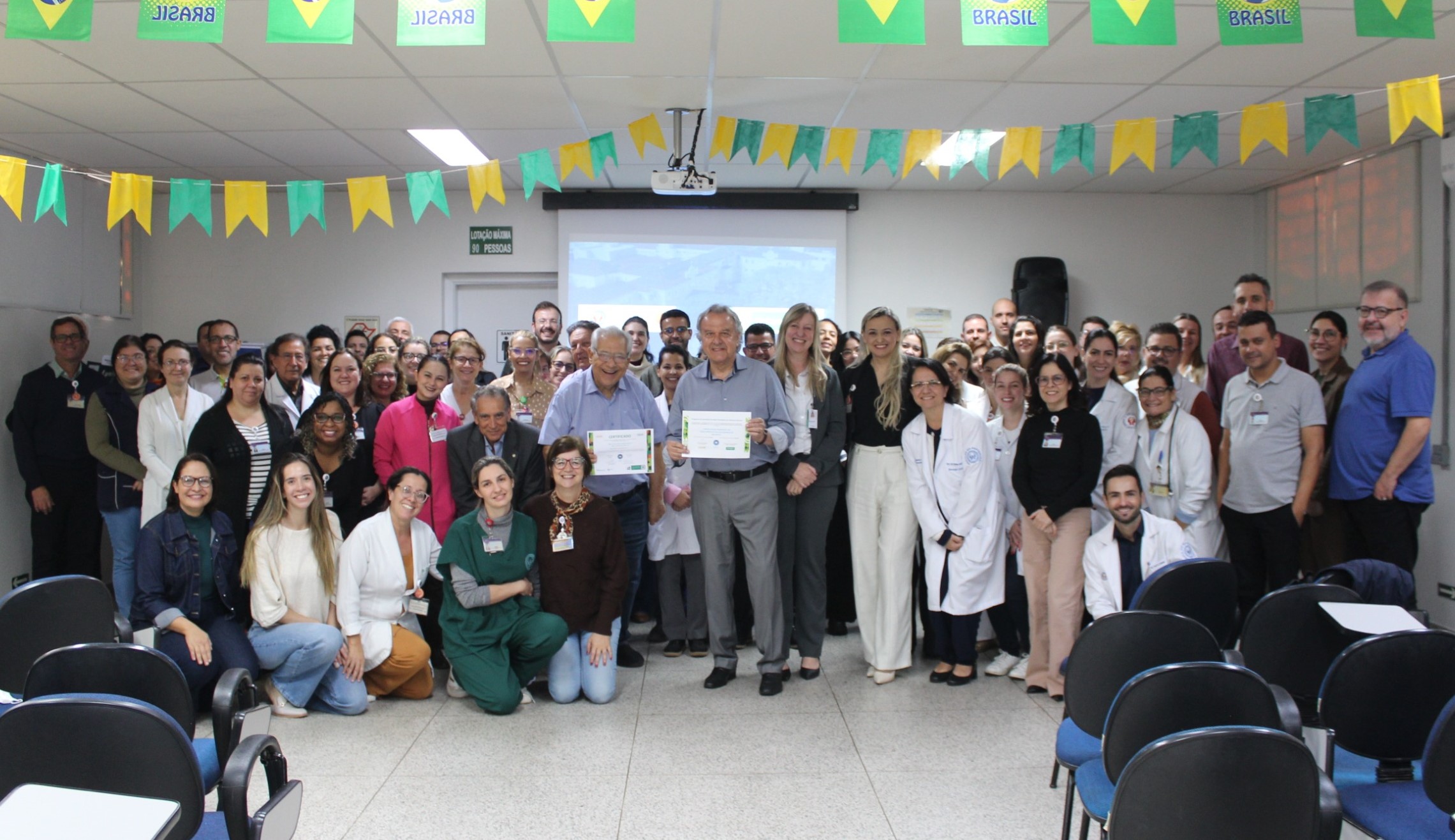 Unimed Brasil entrega Selo Diamante e Certificação em Boas Práticas de Segurança do Paciente à Santa Casa de Marília