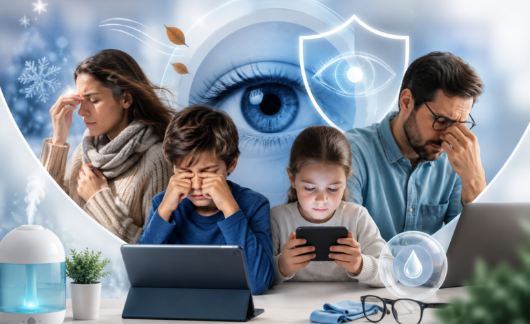 Dia da Saúde Ocular: Médico alerta para os perigos do olho seco e da automedicação no inverno