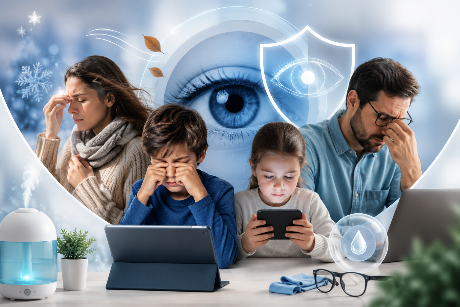 Dia da Saúde Ocular: Médico alerta para os perigos do olho seco e da automedicação no inverno