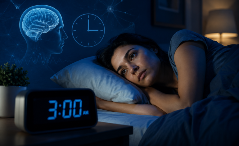 Você acorda às 3 da manhã? A ciência revela o que pode estar por trás desse despertar inesperado