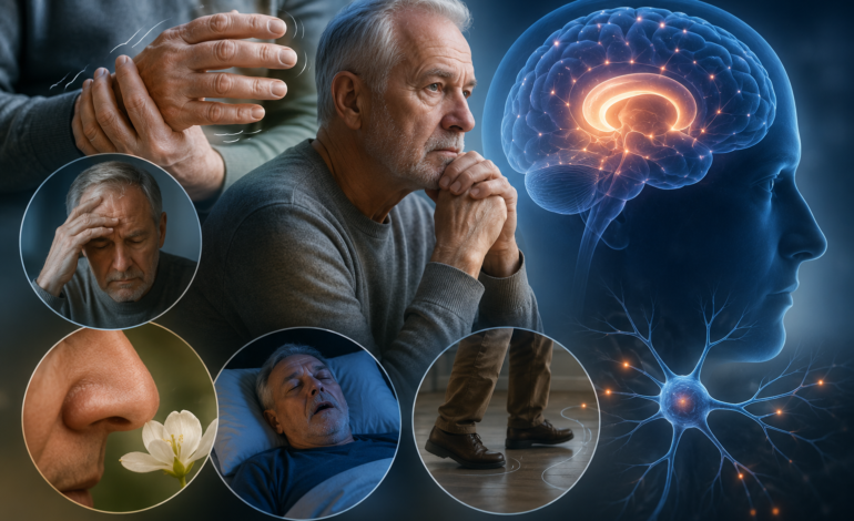 Parkinson além do tremor: os sinais silenciosos que ajudam a antecipar o diagnóstico