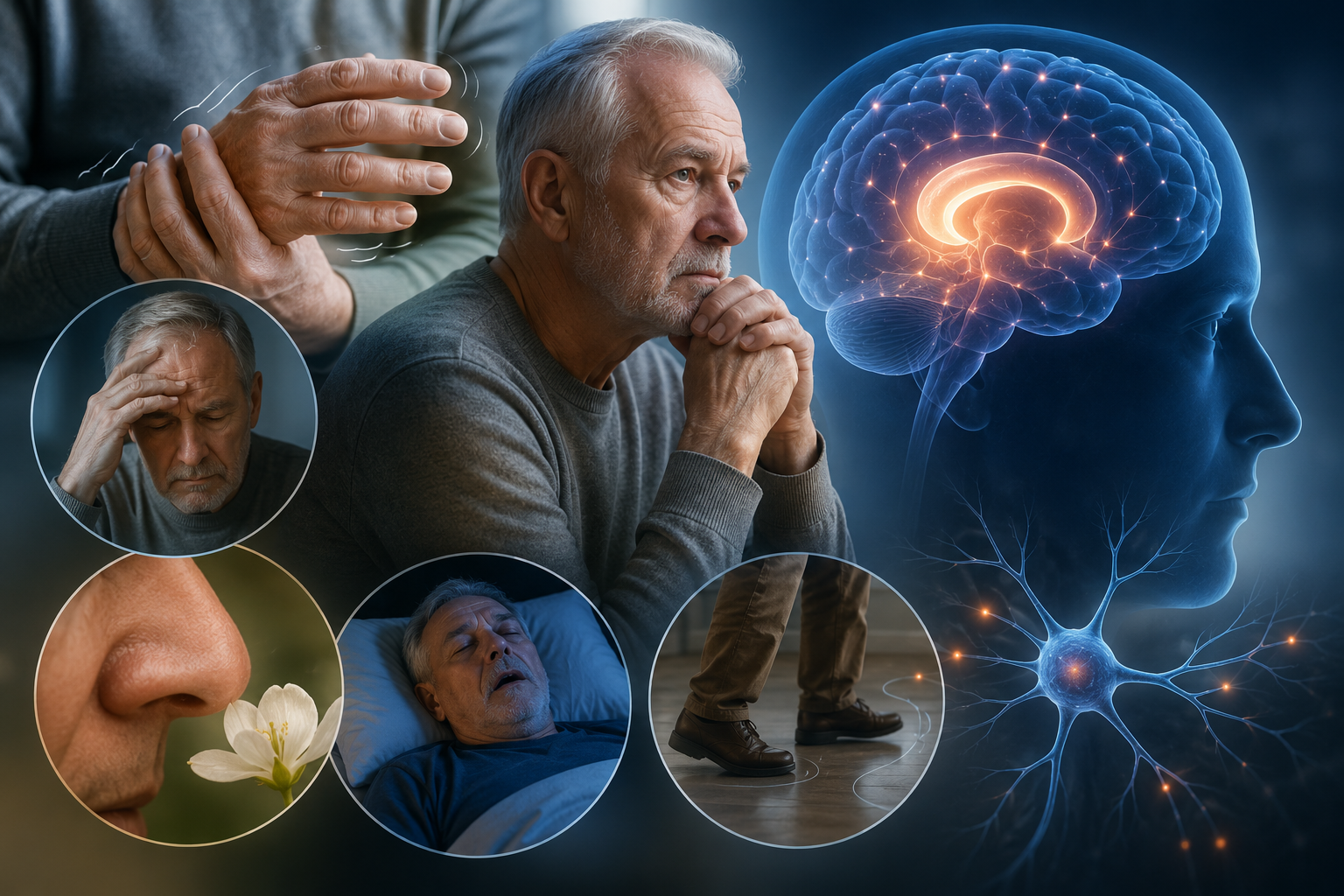 Parkinson além do tremor: os sinais silenciosos que ajudam a antecipar o diagnóstico