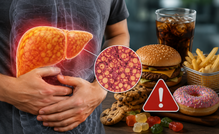 A gordura do fígado não vem da gordura da comida: entenda o que é que você come que pode te levar a esse problema