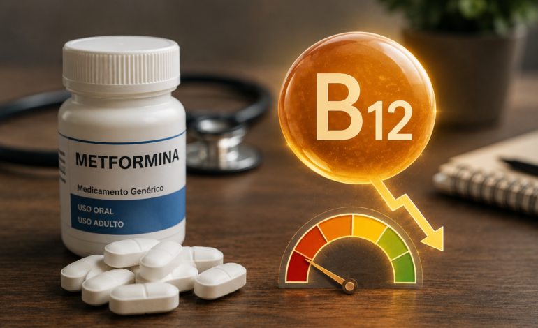Como a metformina, remédio mais usado no diabetes, pode derrubar seus níveis de B12