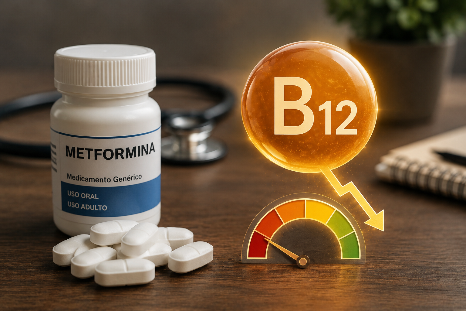 Como a metformina, remédio mais usado no diabetes, pode derrubar seus níveis de B12