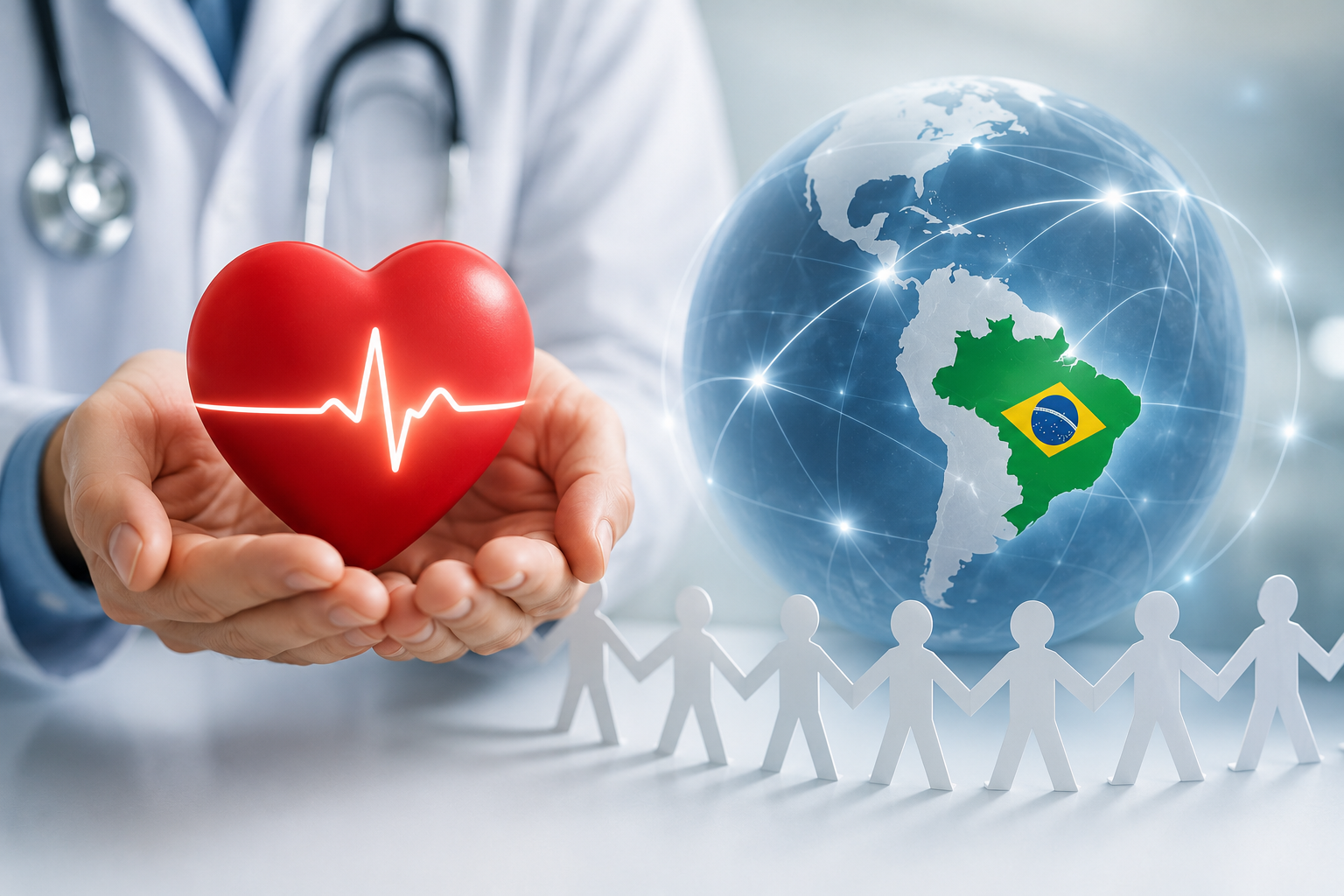 Brasil agora integra iniciativa global para melhorar tratamento do infarto