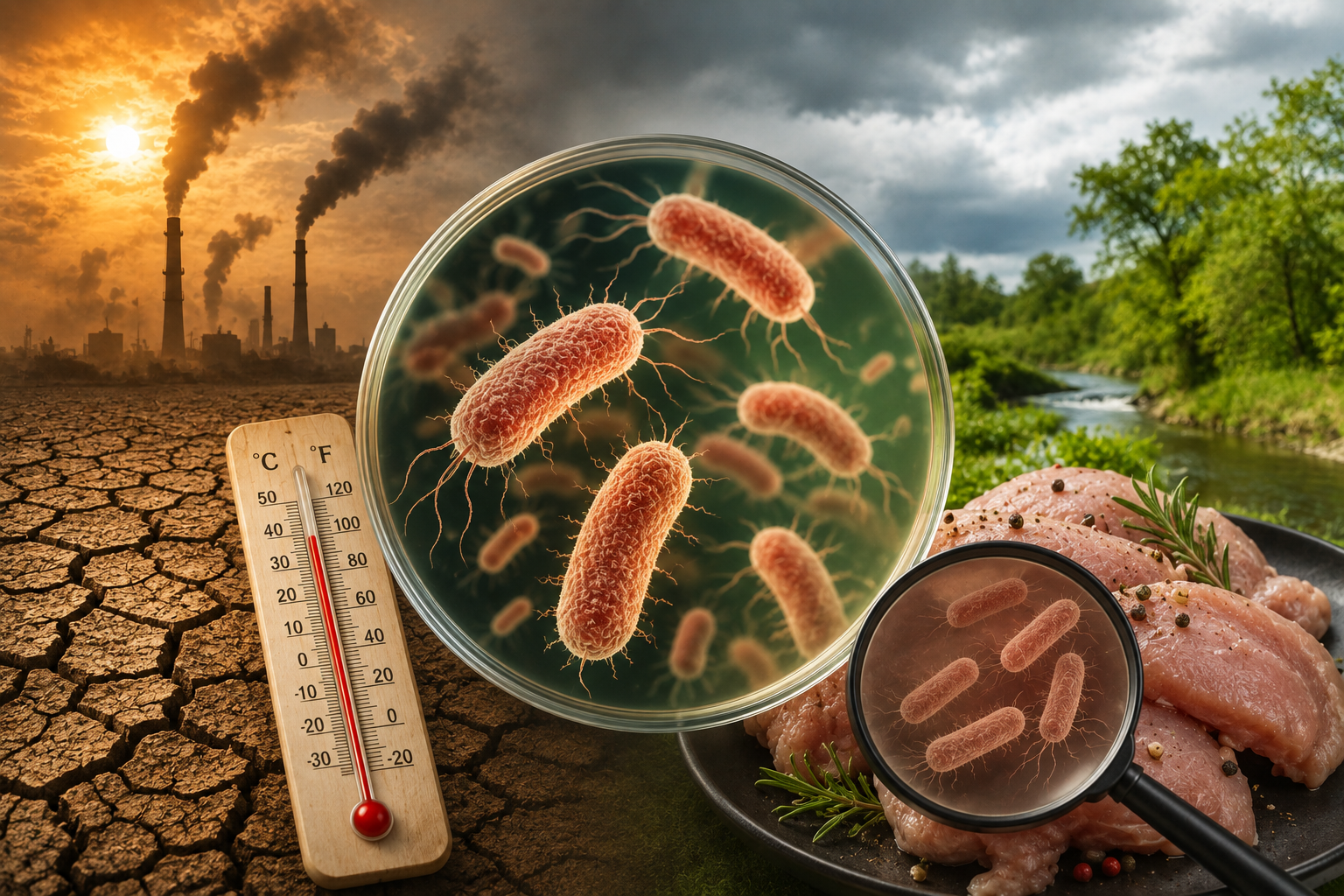 Mudanças climáticas tornaram a Salmonella mais resistente, diz estudo; entenda o risco