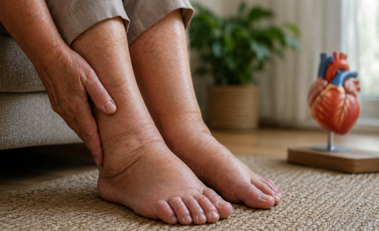 Cardiologistas alertam: este sintoma nos pés frequentemente ignorado pode indicar insuficiência cardíaca