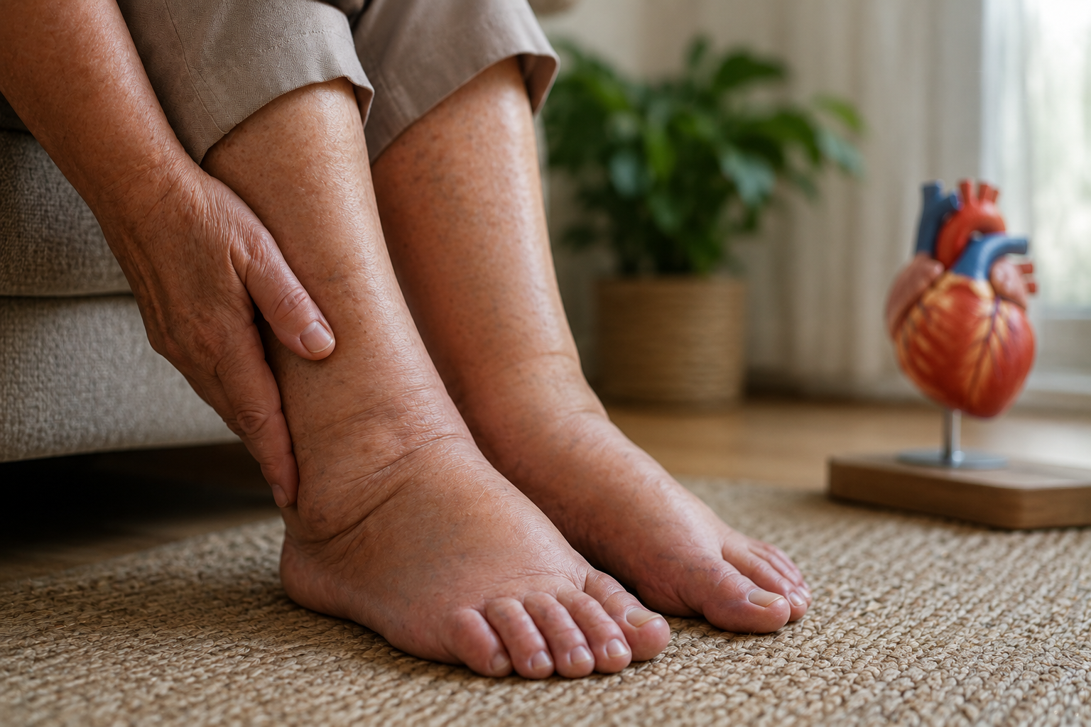 Cardiologistas alertam: este sintoma nos pés frequentemente ignorado pode indicar insuficiência cardíaca