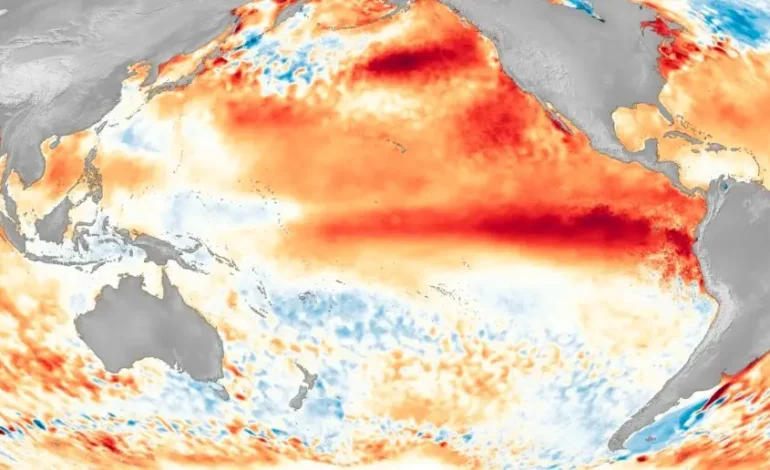 Super El Niño avança no Pacífico e ameaça provocar ondas de calor e chuvas históricas no Brasil