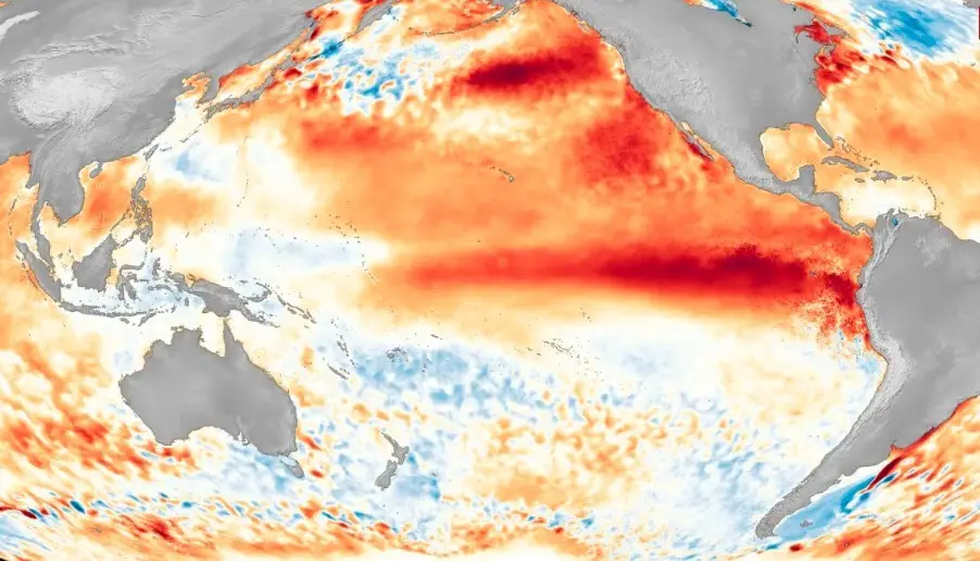 Super El Niño avança no Pacífico e ameaça provocar ondas de calor e chuvas históricas no Brasil