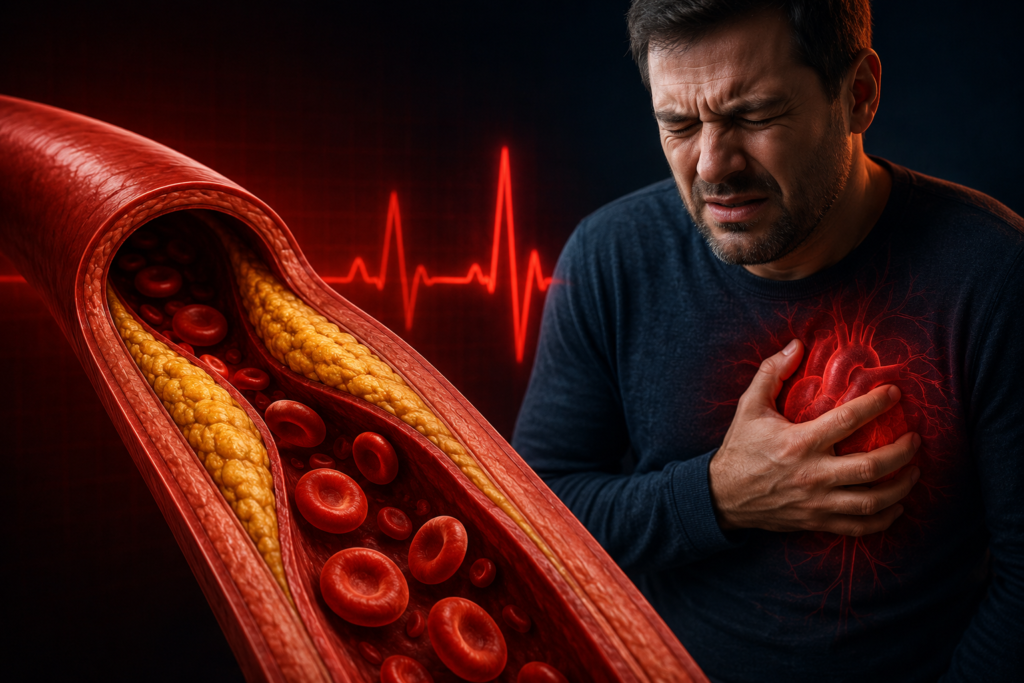 Colesterol Alto: O Perigo Silencioso Que Pode Levar ao Infarto Antes de Dar Qualquer Sinal | revistasaudeemforma.com.br site 1024x683