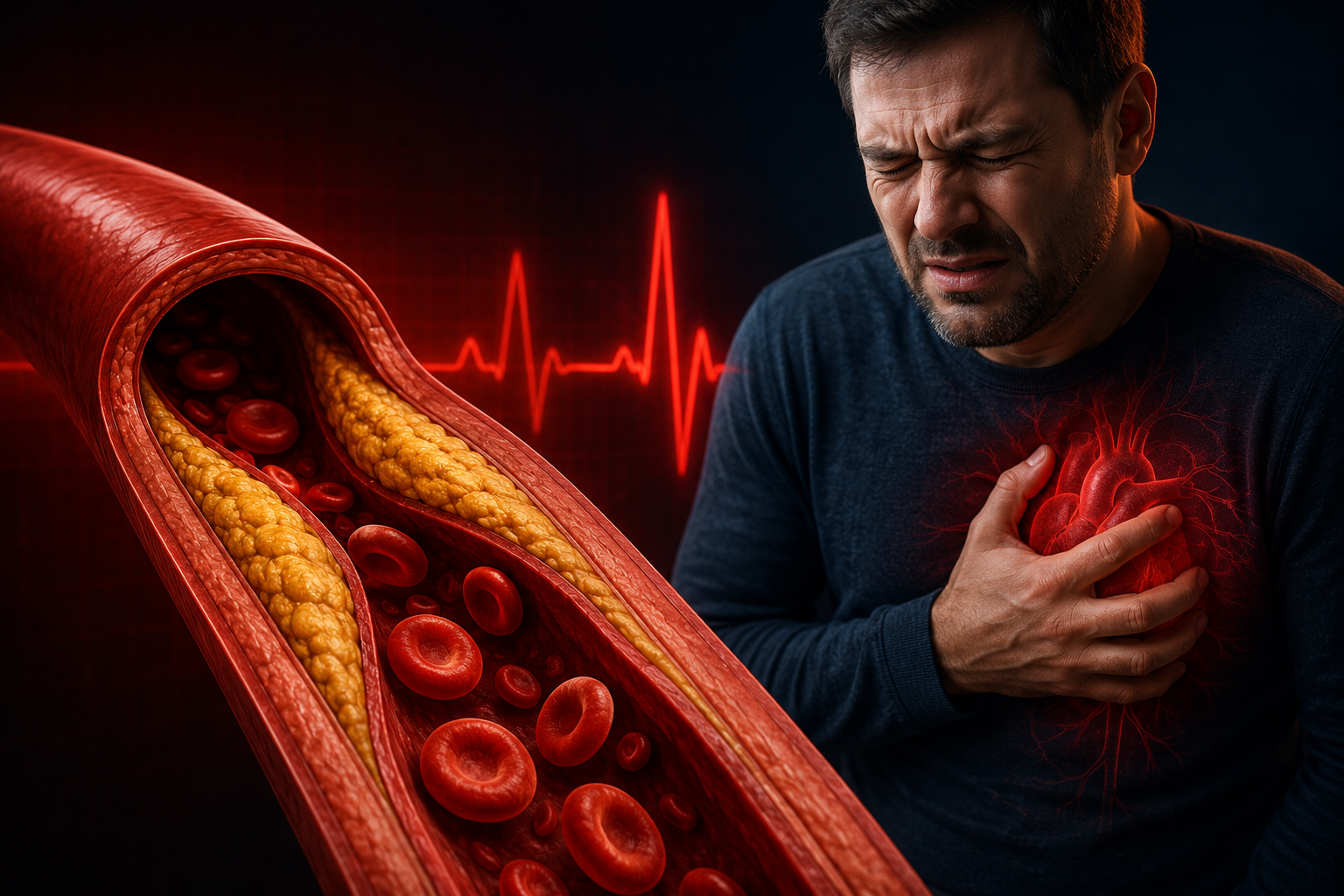Colesterol Alto: O Perigo Silencioso Que Pode Levar ao Infarto Antes de Dar Qualquer Sinal