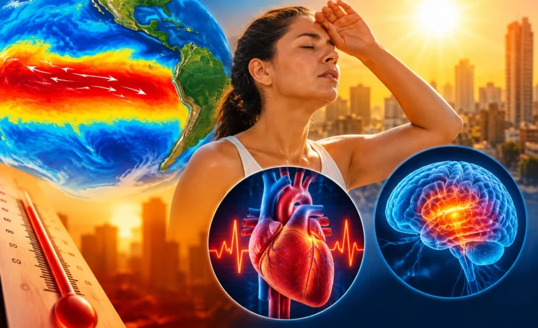 El Niño pode intensificar ondas de calor e acender alerta para a saúde cardiovascular e neurológica