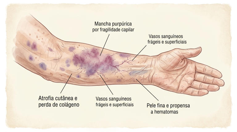 Hematomas frequentes e sem causa aparente exigem atenção; veja os principais sinais de alerta | revistasaudeemforma.com.br image