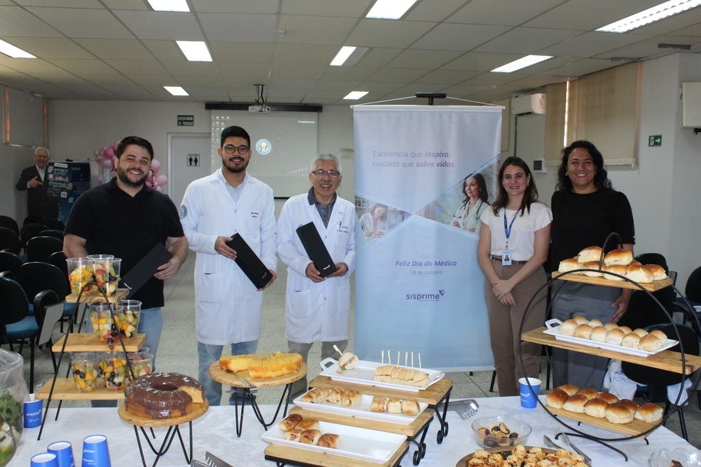 Sisprime oferece café da manhã aos médicos da Santa Casa de Marília | Revista Saúde em Forma image 12 1024x682